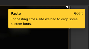 Custom Fonts Not Transferred
