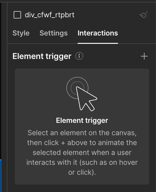 No Interactions Support